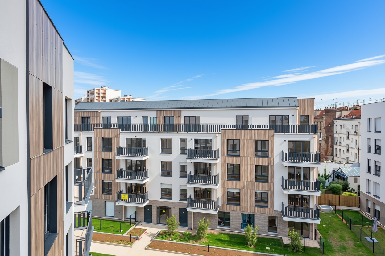 Derniers appartements neufs en BRS disponibles à Noisy-le-sec. 4 pièces déjà livrés, prêts à emménager, 9 min de la gare RER.