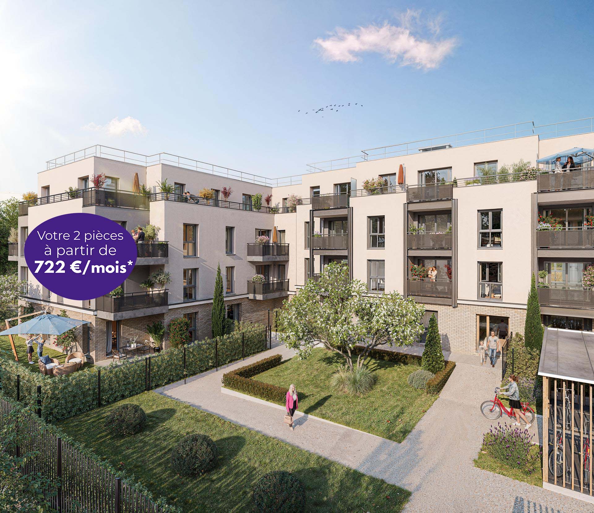 Appartements neufs en BRS à Méry-sur-Oise