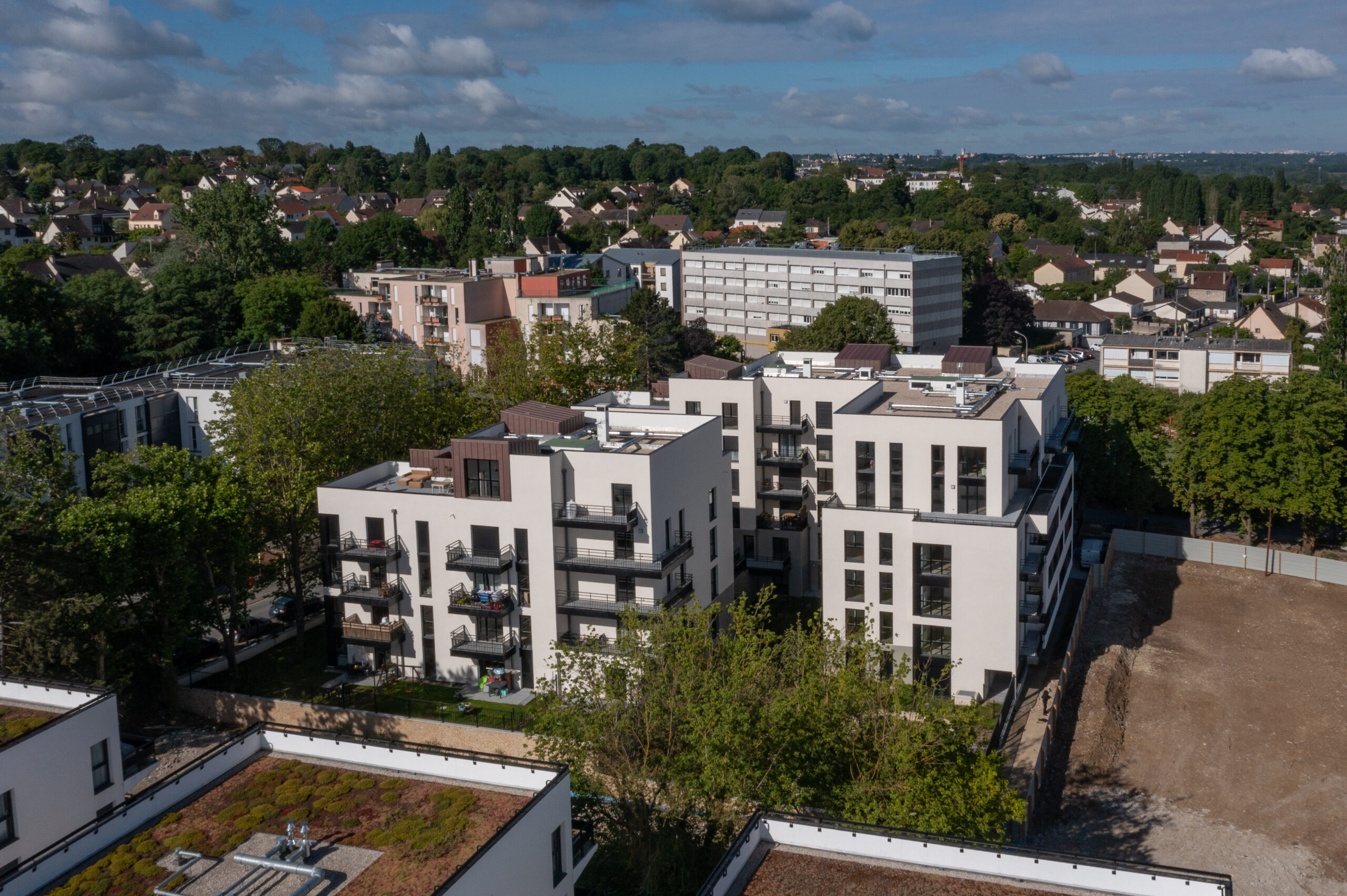 Derniers appartements neufs disponibles à Okaeri à Lagny-sur-Marne. 3 et 4 pièces disponibles immédiatement et prêts à emménager.