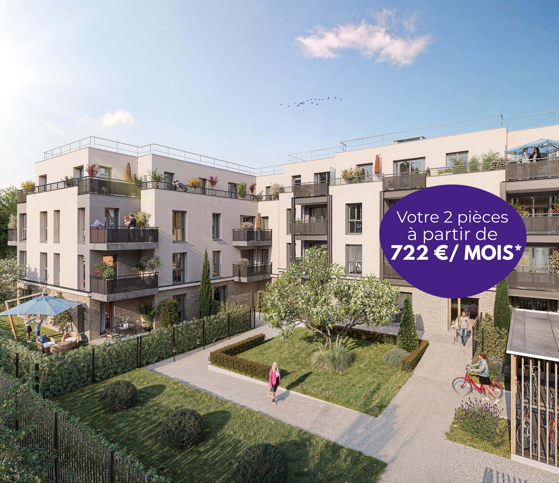 Appartements neufs en BRS à Méry-sur-Oise